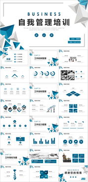 企業管理公司培訓自我管理教育PPT模板下載